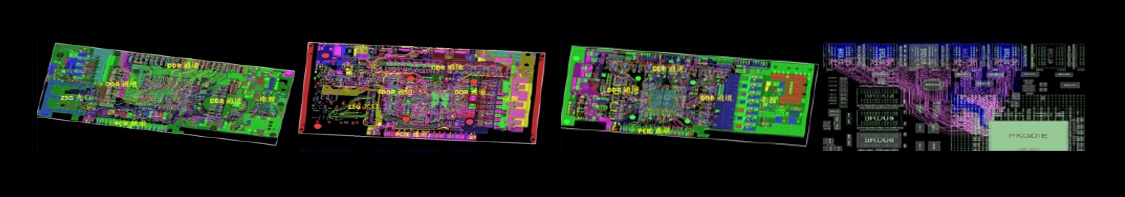 密集多通道LPDDR5算力卡，運行速率6400Mbps